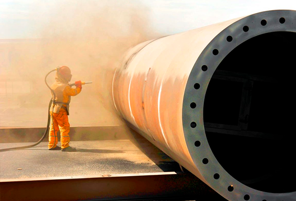 Sandblasting